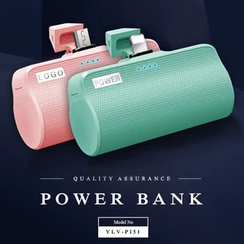 

Mini Power Bank For iPhone 11 IOS 3200mAh Fast Charge Type C Pocket Wireless Powerbank For Samsung Micro USB For Andriod Xiaomi