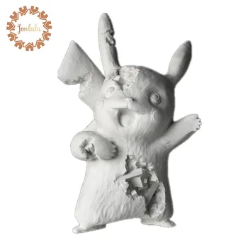 

ERODED PIKACHU Famous Artist Resin Statue Figure Collectible Art Home Decoration Sculpture Best Gift