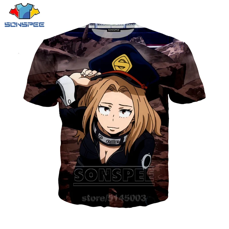 6 My Hero Academy футболка для мужчин женщин Аниме Толстовка 3D принт Bakugou кацуки все могли короткий рукав хип хоп Топ пуловер C001-04 - Цвет: 6