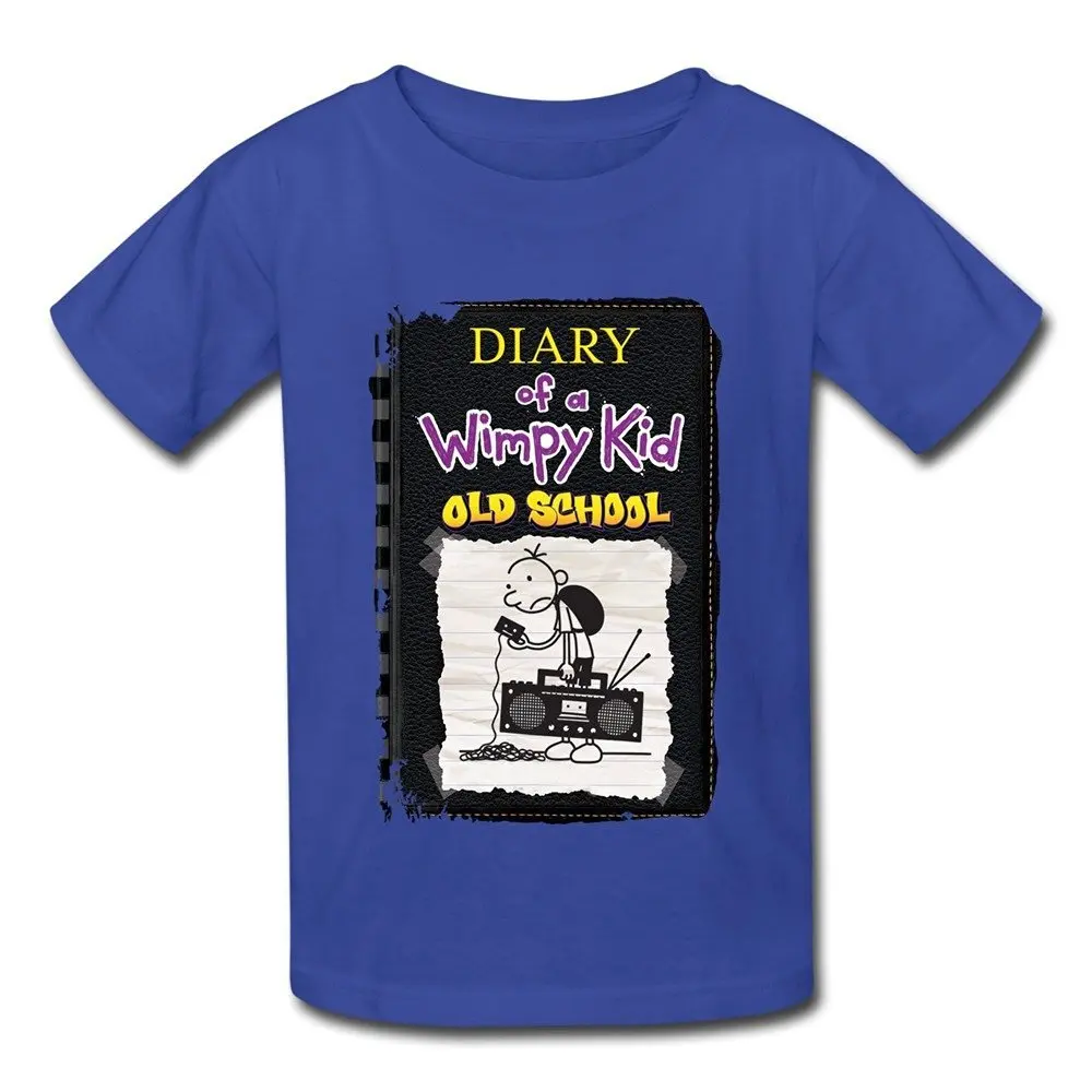 SFMY Детская футболка с дневником прохладного ребенка для старшей школы новинка 2019