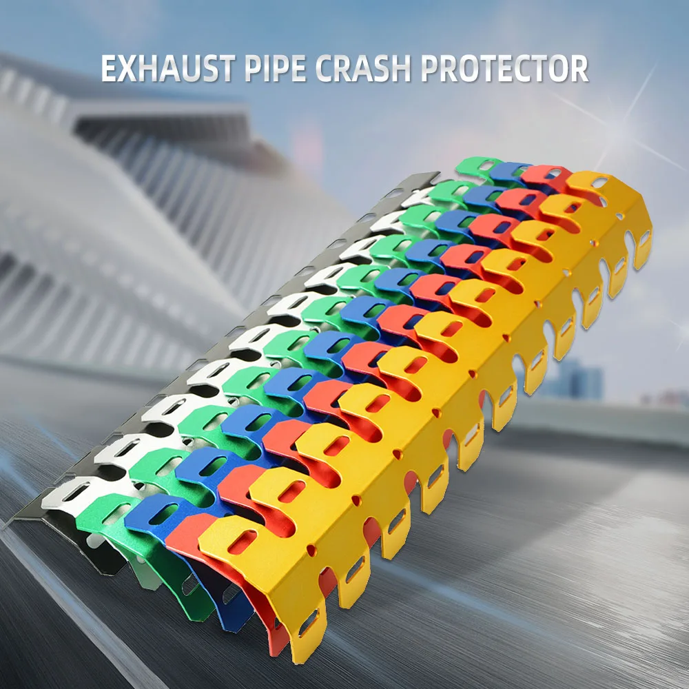 Per Gasgas Ec 2T/4T Xc 125 250 300 Sherco Sc Scf Ser Sef Sef-R 125-500Cc Scarico Universale Scudo Termico Protezione Marmitta