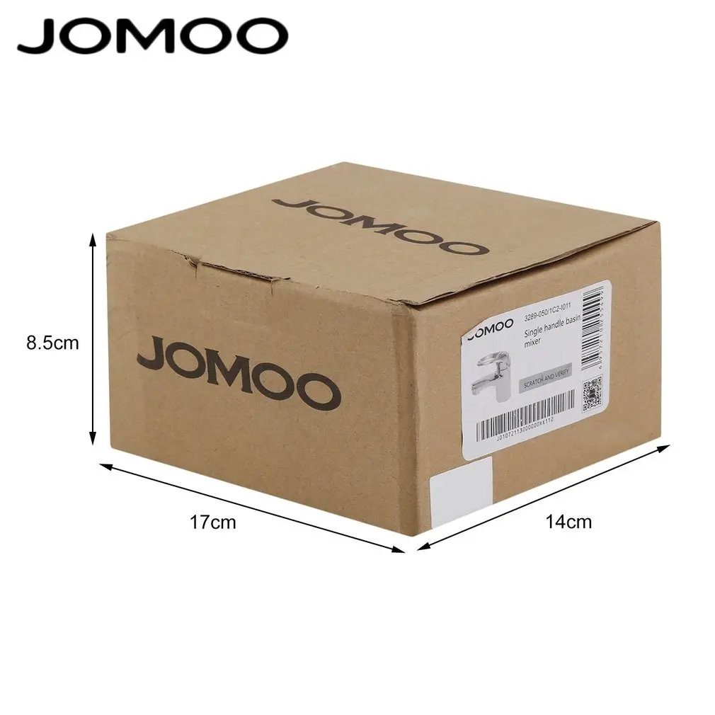 Jomoo для ванной, бессвинцовые краны, хромированный, с одной ручкой, для бассейна, вращается, холодный, теплый, смеситель для воды, кран с двумя шлангами