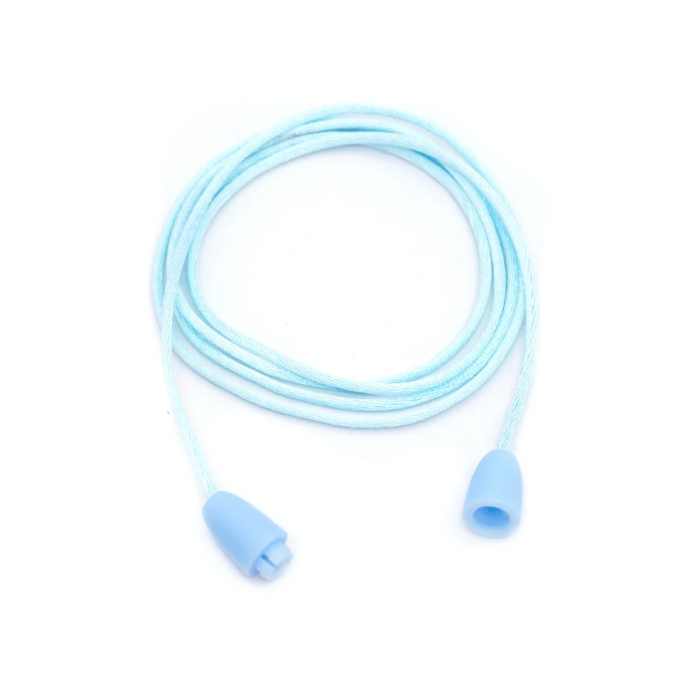 Lake blue Sutoyuen, 12 шт., ожерелье, шнур, Отрывные застежки, нейлоновые шнуры, безопасная пластиковая застежка для жевания, кулон, ожерелье, сделай сам, ремесло, ювелирное изделие - Цвет: Lake blue