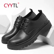 

CYYTL Fashion Men's Shoes Casual Leather Loafers Outdoor Walking Slip On Sneakers Male Business Work Office Dress Moccasins