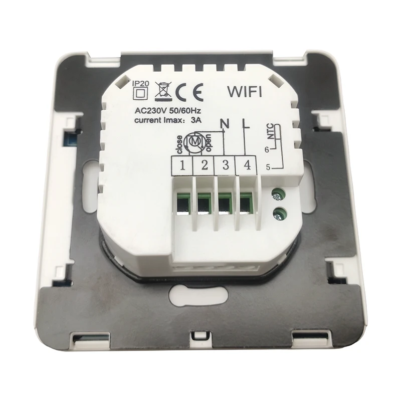 Wi-Fi APP control HY02B05 90-240V 16A 3A термостат для комнатного управления температурой для электрической или водной системы отопления