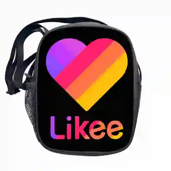 

Casual Likee App Female Handbags Zipper 3D Print Likee Video Crossbody Bag Russia Style Rucksack Mochila Shoulder Bag