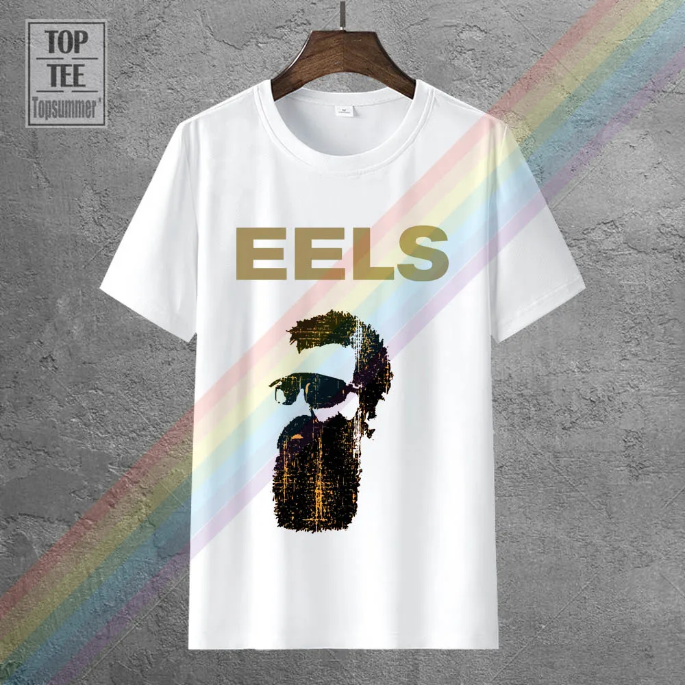 

Eels T Shirt Indie Rock Mark Oliver Everett " E " S M L Xl 2Xl 3Xl Tee New Tops 2019 Print Letters Men T Shirt