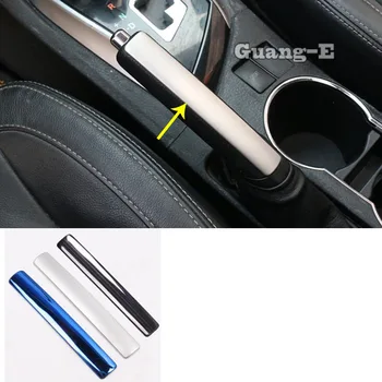 

Car Styling Stick Armrest Handrail Trim Frame Handbrake Handle Cover Parking 1pcs For Toyota Corolla Altis 2014 2015 2016