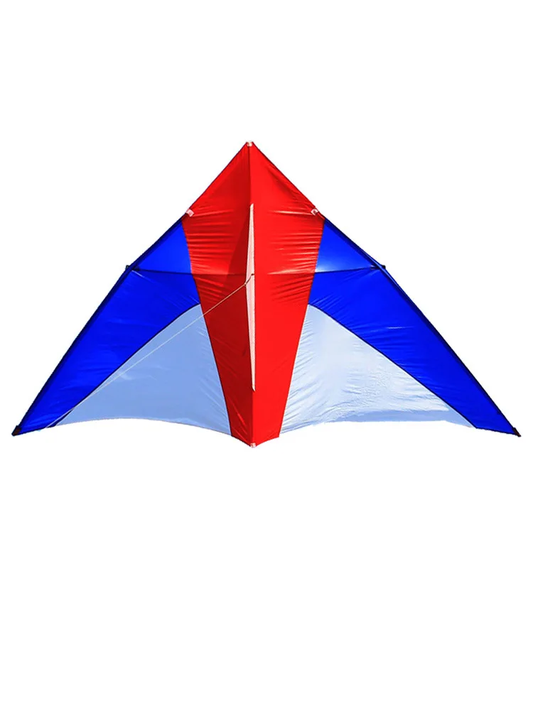 

King Motor Sidercar Adult Kite Large Breeze Umbrella Cloth Carbon Shaft Weifang Triangular Easy to Fly Fine Workmanship Triangul