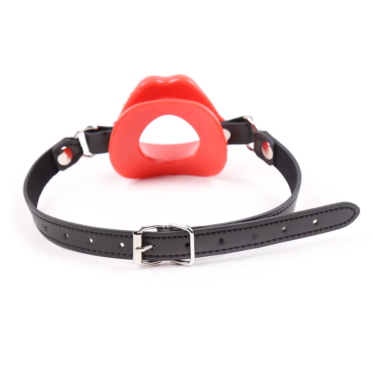 Mouth Gag Open Ball O-shaped Soft Silicone Mouth Plug Oral Slave Fetish Bondage Restraints Slave Sex Toys_voghion.com