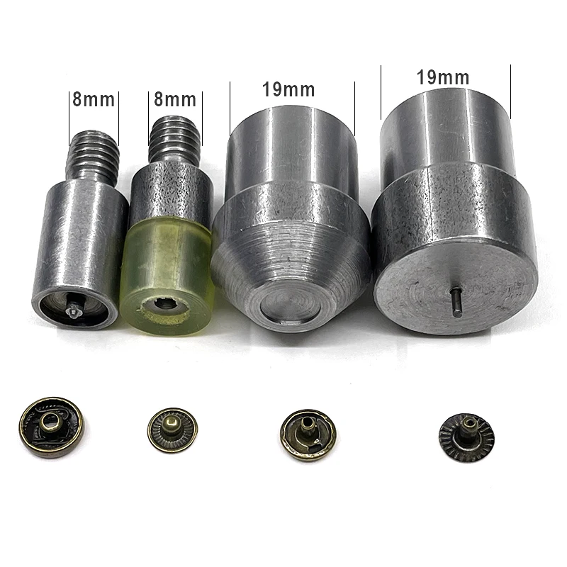 8mm Snap Buttons Rivet Sewing repair Silver/Golden/Black/Bronze Metal snap fastener clasp Children's clothing button Belt buckle 2