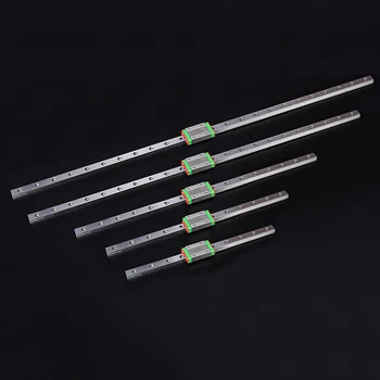 

3D Printer Parts Axis Linear Guide Rail 12mm MGN12H 400/450/600/1000/1500mm linear Rail With linear Carriage for Delta printer