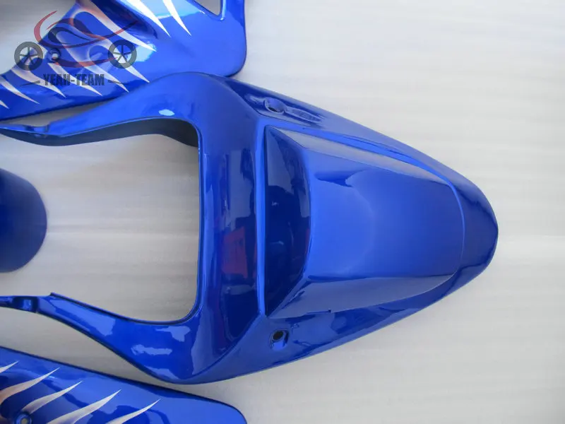 Набор обтекателей на заказ для Suzuki GSXR750 20012002 2003 GSX R600 01-03 GSXR 600 750 синий ABS пластиковый набор обтекателей для мотоциклов