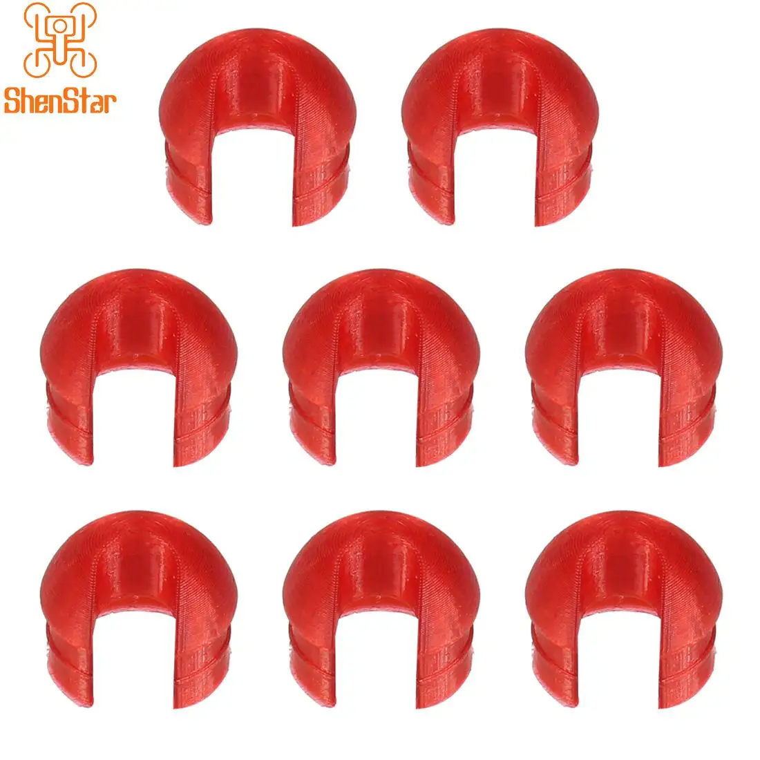 8PCS/lot ShenStar 3D Printed TPU Material Plug 23mm Inner Diameter Carbon Tube Stopper for RC Octocopter UAV Arm | Электроника