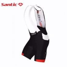 Santic Mens Pro Велоспорт Bib Джерси шорты Летняя Coolmax гелевая мягкая велосипедная брюки дышащая анти-УФ MTB велосипедная спортивная одежда