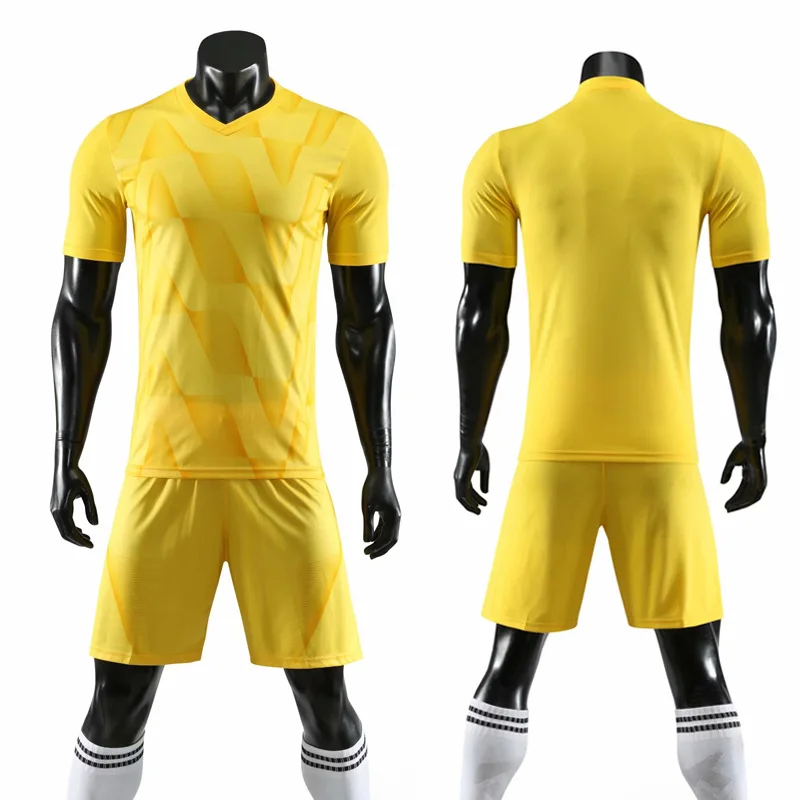 Football Jerseys 2020 Kids Men's Soccer Jerseys Set Boys Adult Football Training Clothes Blank Football Jerseys Sportswear Print