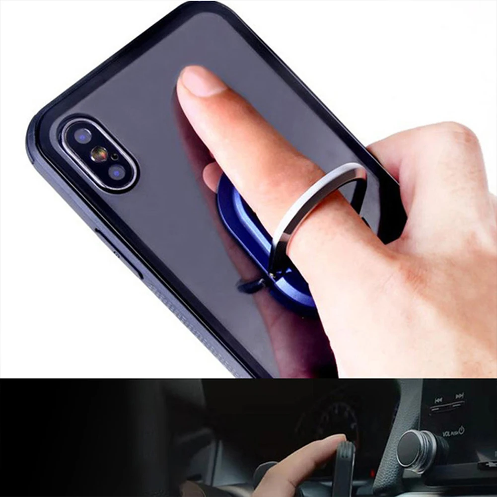 Автомобильный держатель-кольцо для samsung Galaxy Note 10, 9 Plus, вращающаяся на 360 палец пряжка, подставка для телефона на вентиляционное отверстие для iPhone 11 Pro Max 8