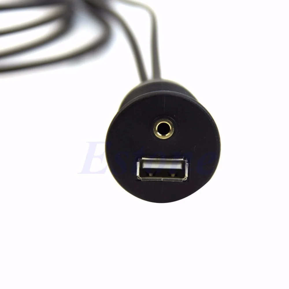 Приборная панель автомобиля, мото панель скрытого монтажа, USB 2,0, 3,5 мм, M/F, AUX, удлинитель, автомобильный Стайлинг, приборная панель для мотоцикла