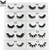 AMAOLASH 3D норковые ресницы безжалостные норковые ресницы ручной работы натуральные ресницы многоразового применения легкие Накладные ресницы макияж