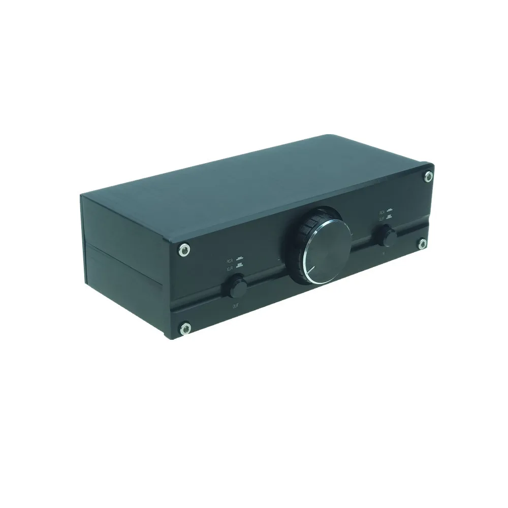 Полностью сбалансированный Пассивный предусилитель стерео HiFi аудио