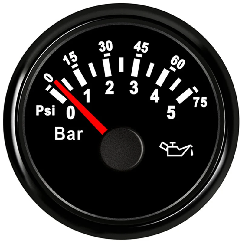 Измеритель давления масла на 10 бар 145psi для автомобиля мотоцикла лодки грузовика
