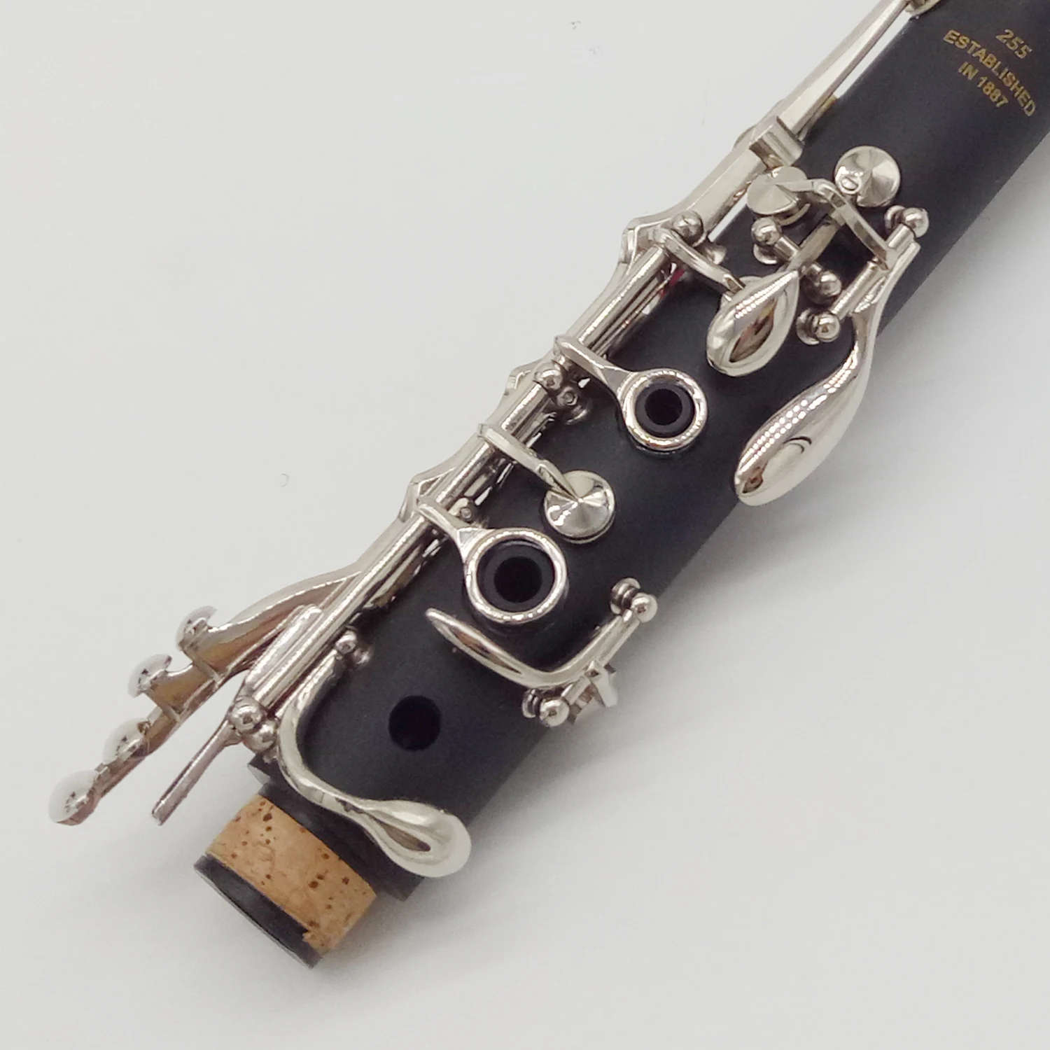 De Xin Professional Bb Clarinet 255 Bakelite Clarinets Nickel Silver Key Musical Instruments Case Mouthpiece Reeds Accessories