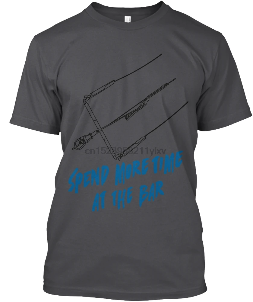 Men t shirt Kitesurf THE BAR blue - EU tshirts Women t-shirt | Мужская одежда