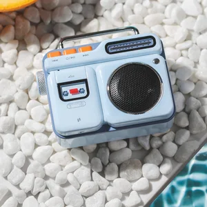 Bluetooth speaker literary mini Bluetooth small speaker retro radio portable cool speaker,I8