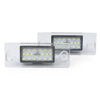 

Lamp License Plate Light Super Bright 8000K White DC12V 1Pair Auto LED