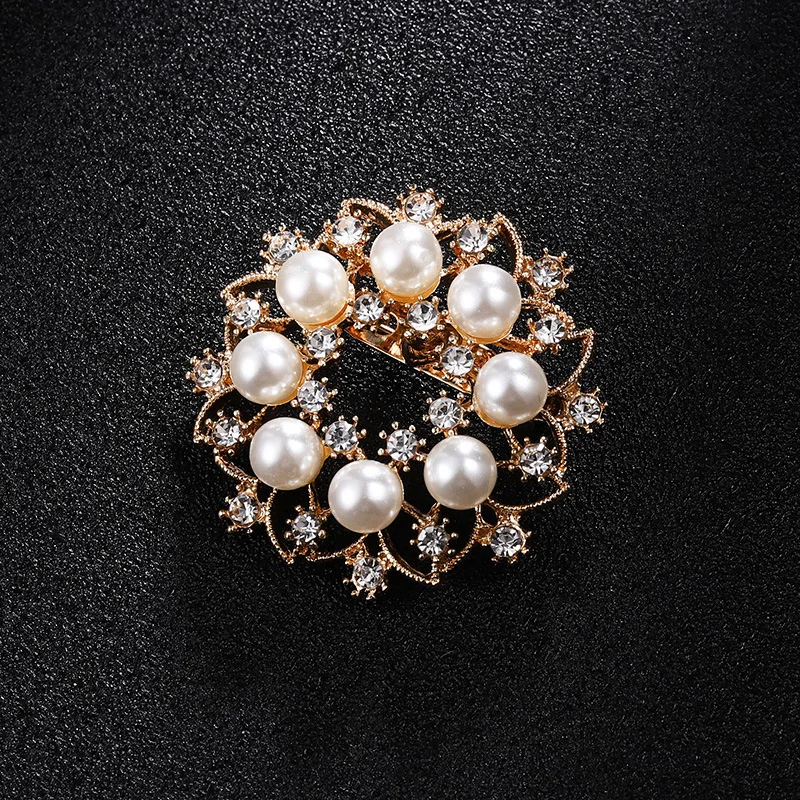 Women Clothing Brooch Luxury  Luxury Pearl Rhinestone Brooch - Fashion  Luxury Pearl - Aliexpress