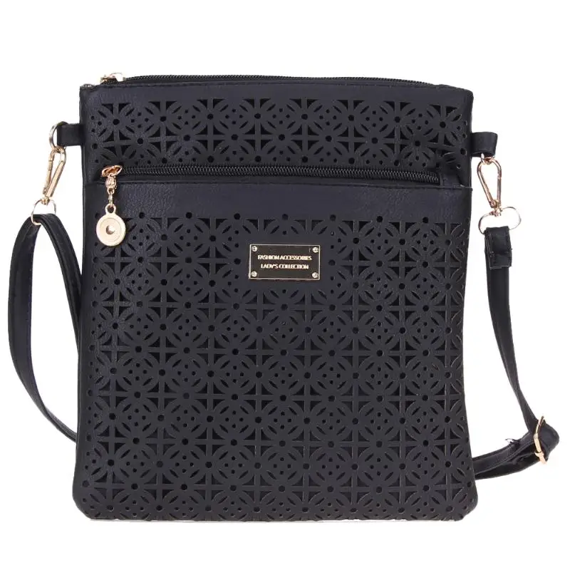 02 Luxury Handbags Women Bags Designer Hollow Out Women Messenger Bags Shoulder Crossbody Bag Women Leather Handbags Bolsa Feminina - Цвет: 02