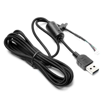 

For Logitech G9 G9X Game Mice Mouse 2m USB Mouse Weaving Cable Accessories