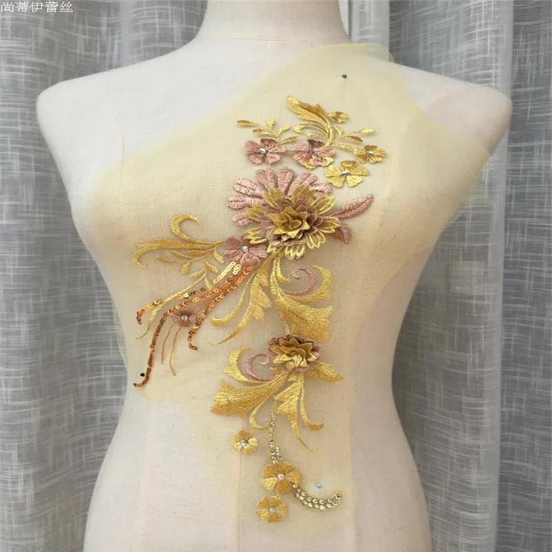 2 шт. 32x13 см|lace accessories|applique lace trimlace trim |