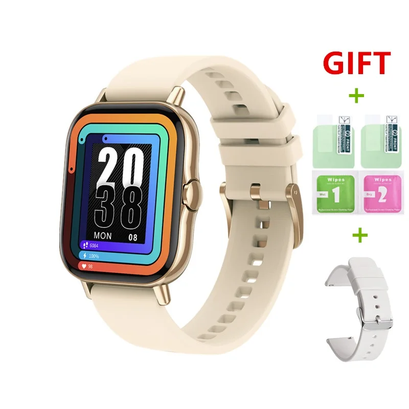 Bluetooth Call Smart Watch Men 1.78 Inch HD Screen heart Rate ECG PK P8 Plus DTX GTS 2 2021 New Smartwatch Women For Android iOS