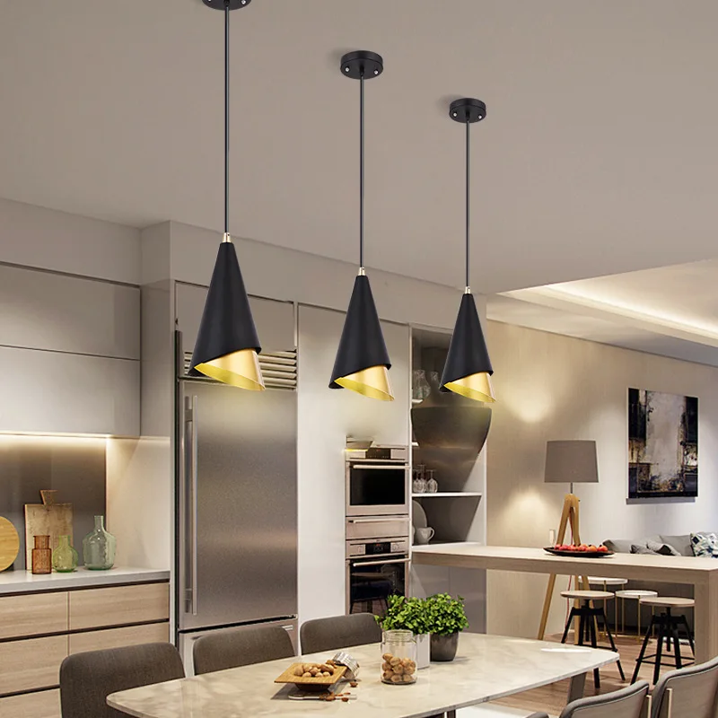 

Nordic Style Chandelier Three-head Dining Room Chandelier Creative Light Luxury Dining Table Bar Dining Room Chandelier