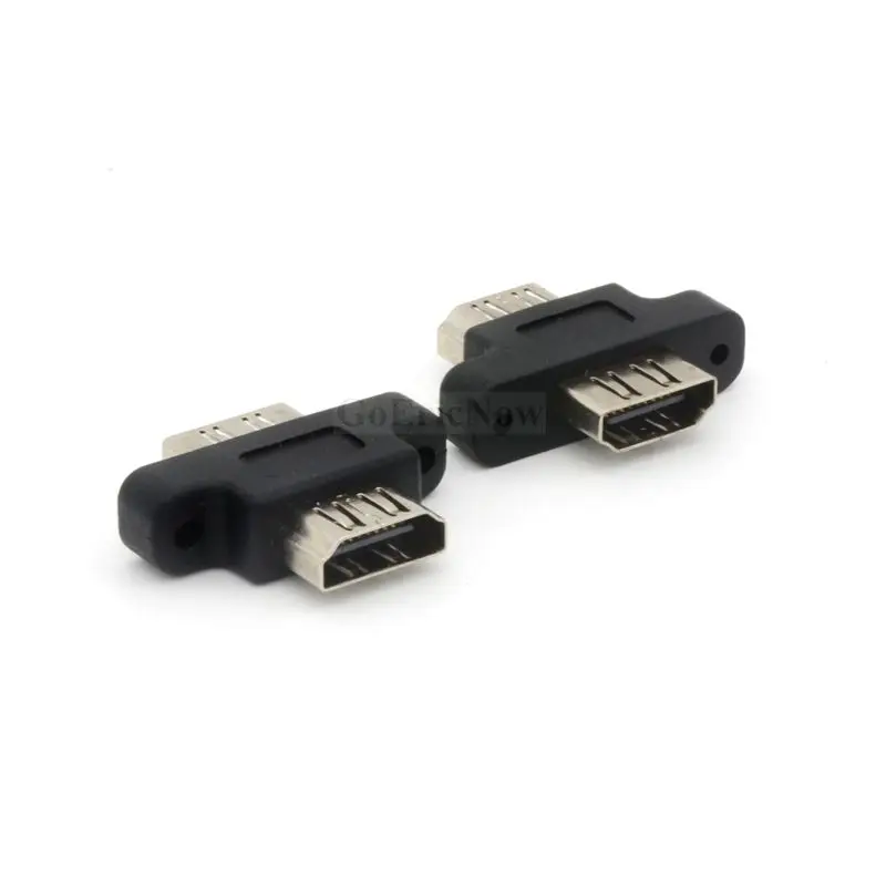 20 шт. HDMI Женский адаптер для монтажа на панель соединитель расширителя штекер