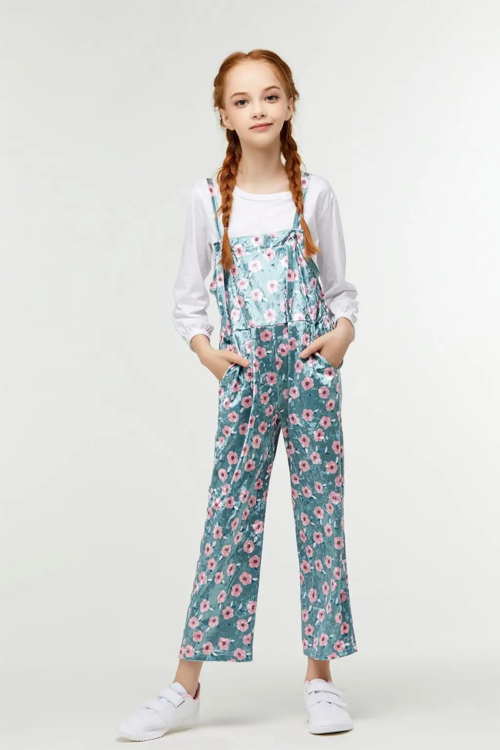 CupofSweet Kiddie/детская одежда для мальчиков и девочек г., осенние корейские модные повседневные детские свободные комбинезоны без рукавов для девочек