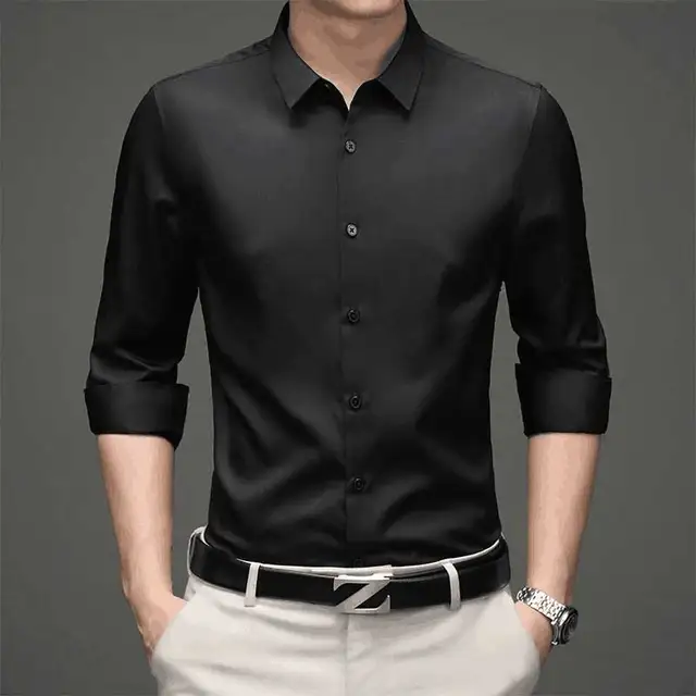 Green Mens Dress Shirts 2022 Brand New 