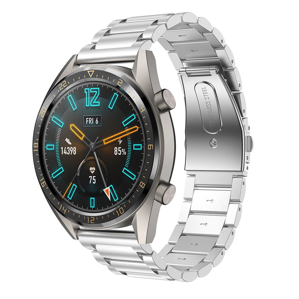 Для HUAWEI WATCH GT GT2 ремешок из нержавеющей Стали Быстросъемный сменный Браслет для