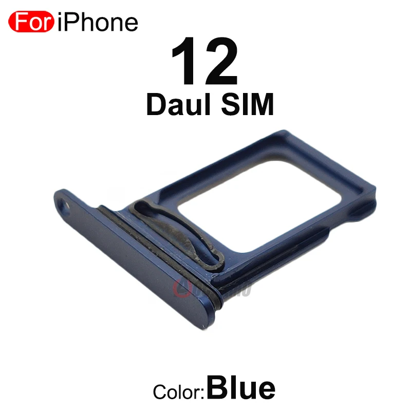 애플 아이폰 12 싱글 듀얼 SIM 카드 트레이 홀더 슬롯 서랍 교체 부품