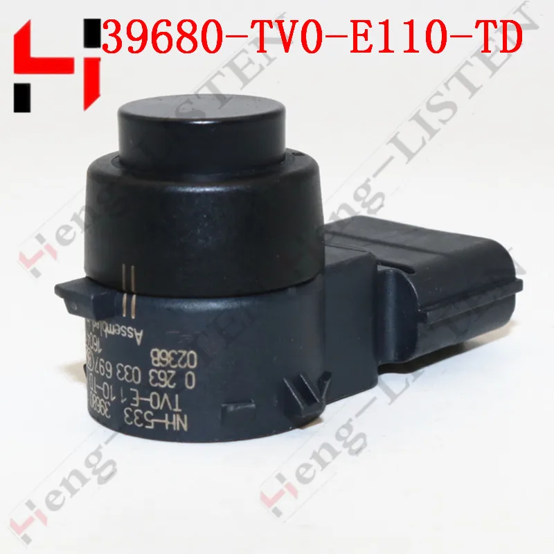 Car Parktronic 39680-TV0-E11ZE 0263033697 PDC Parking Sensor For C R V FITS 39680-TVO-E110-T0 black