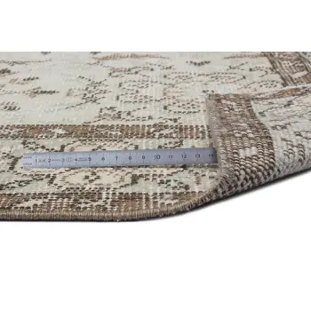 

Handmade Beige Vintage English English Area Rug 193x291 Cm-6'4''X9'7''