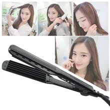 GLADAY Профессиональные керамические щипцы для волос гофрированные щипцы для завивки волос Электрический стайлер для волос гофрированные волнистые щипцы для завивки волос