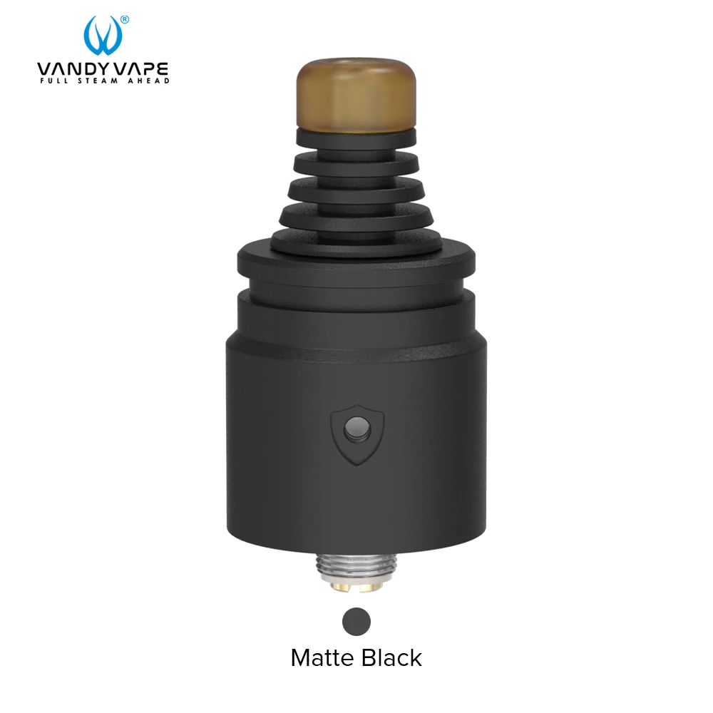 Vandy vape Berserker V2 MTL RDA бак с 5 шт Vandyvape хлопок 1,5 мл 22 мм электронная сигарета - Цвет: Matte Black