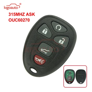 

Kigoauto OUC60270 remote fob 5 button 315Mhz for GMC Acadia Yukon 2007 2008 2009 2010 2011 2012 2013 2014