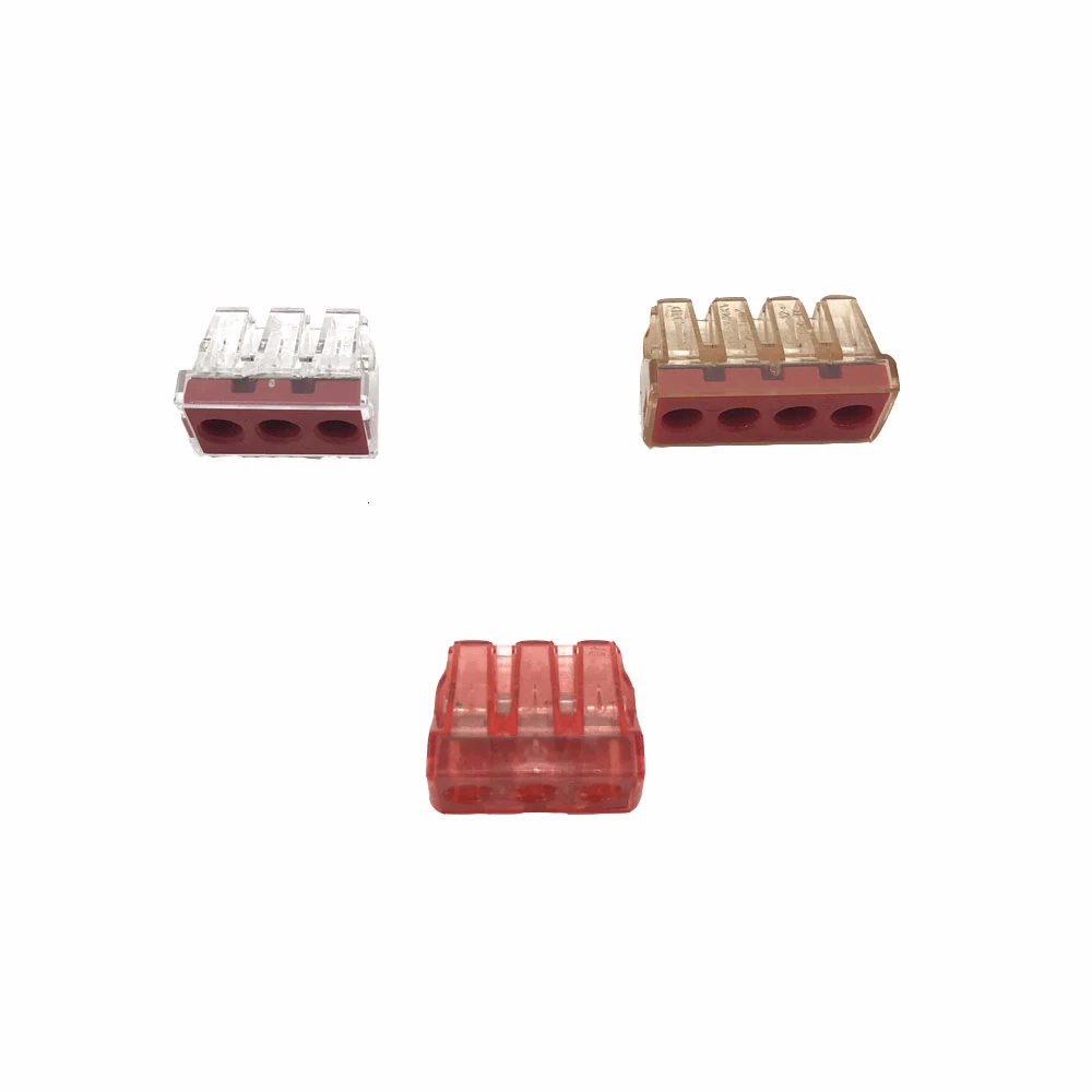 

Wago Connector 733 Series 10PCS Insert Type Wire Quick Connect Terminal Block Lighting Accessories China Free Shipping