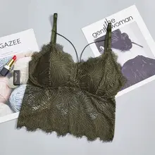 Новинка, модный кружевной топ, лифчик, женское нижнее белье, сексуальные ресницы, кружевные, красивые, на спине, с подкладкой, открытые, женские, на подкладке, тописол, топи1