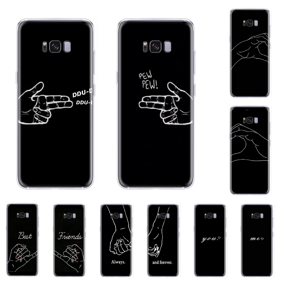 Forever Girls Bff Best Friends Phone Case Cover For Samsung S5 S6 S7 S8 S9 S10 e S20 Ultra edge plus lite | Мобильные телефоны и