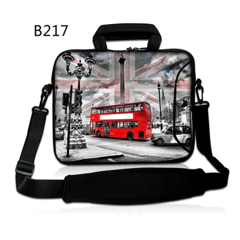 

London Bus 13"13.3"14"14.1"15"15.4"15.6" Laptop Handle Shoulder Messenger PC Carry Bag Pouch Case For Asus Acer Macbook