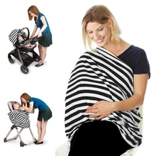 

Newborn Breastfeeding Cove Baby Nursing Cover Printed Shopping Cart Car Seat Canopy Stroller Feeding Baby Scarf Nursing Covers